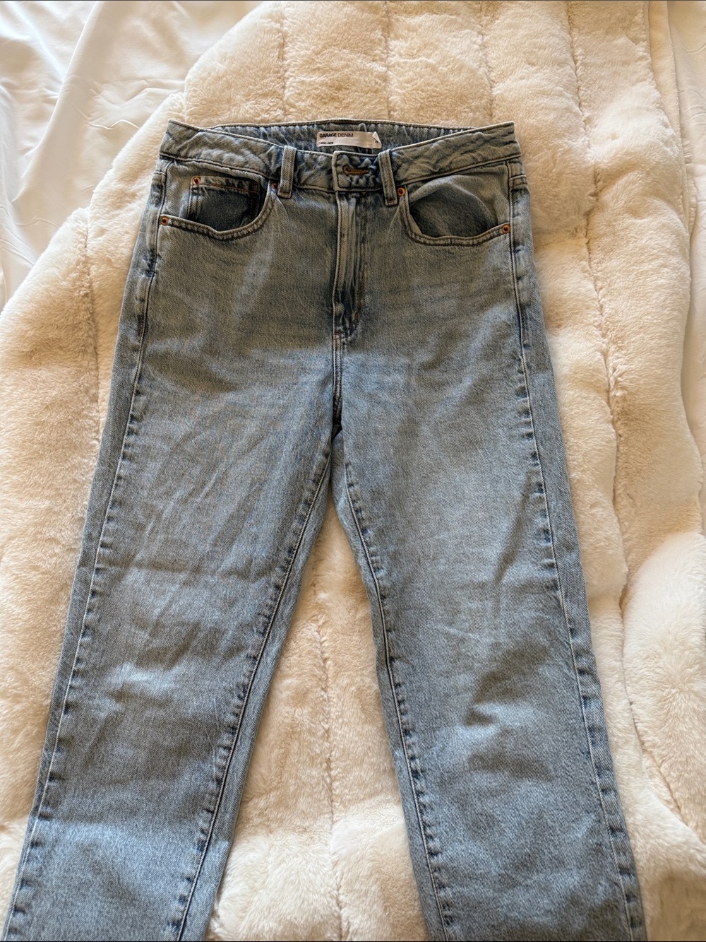 Garage High-Rise Light Blue Women's Jeans